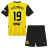 Officiële Voetbalshirt + Korte Broek Borussia Dortmund Brandt 19 Thuis 2024-25 - Kids